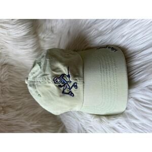 Life is Good Light Green Baseball Cap with Embroidered Smiley Figure